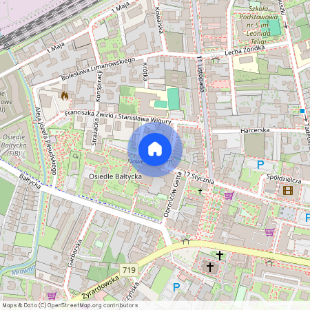 ul. Obrońców Getta, Grodzisk Mazowiecki, Grodzisk Mazowiecki, grodziski, mazowieckie