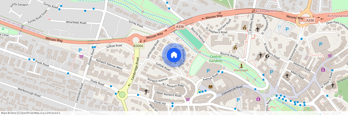 Crescent Road, Bournemouth
