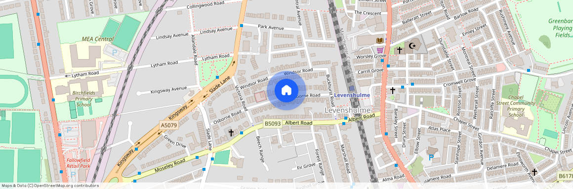 Osborne Road, Levenshulme, Manchester. M19 2DT