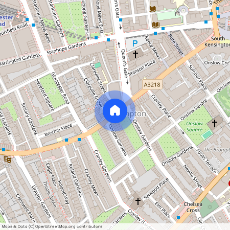 Onslow Gardens, South Kensington, London, SW7 3QA