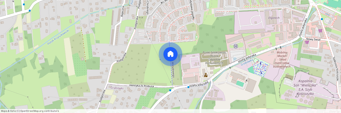 ul. Bolesława Wstydliwego, Wieliczka, Wieliczka, wielicki, małopolskie