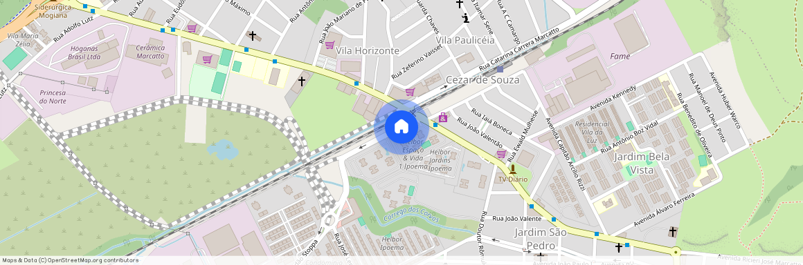 Avenida Nellusco Lourenço Boratto, Cézar de Souza, Mogi das Cruzes