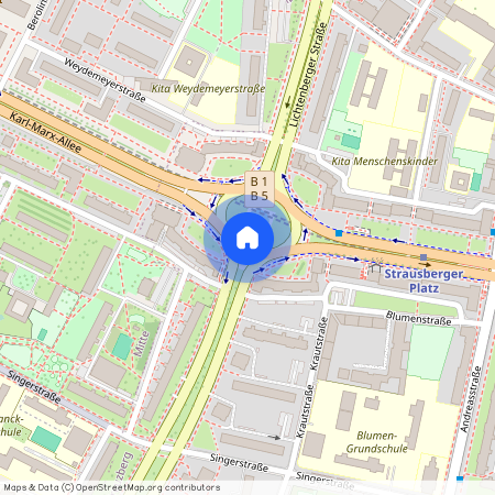 Straußberger Platz, Berlin, Friedrichshain, 10243