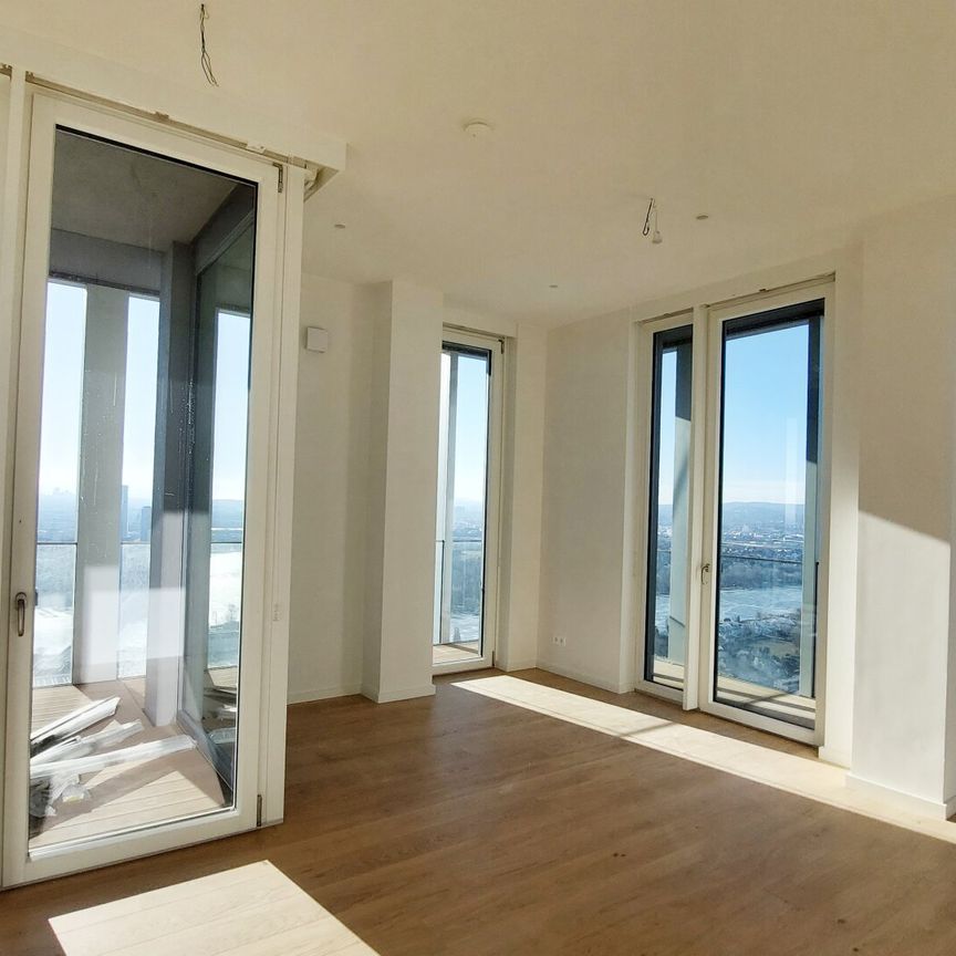 Erstbezug – 3-Zi.-Wohnung mit Rooftop Pool & Sauna - Photo 1