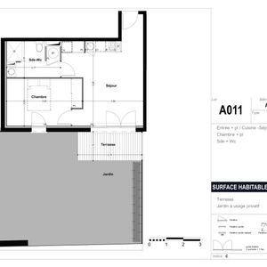 Location Appartement 2 pièces 41m² ST JORY 31790 - Photo 2