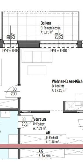 WOHNEN IN WELS - HELLE 2 ZIMMERWOHNUNG MIT BALKON - TOP 46 - Foto 1