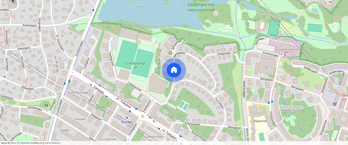 Bergaliden, Sundbyberg