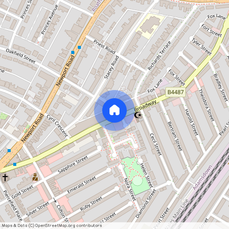 Broadway, Broadway, Cardiff, CF24