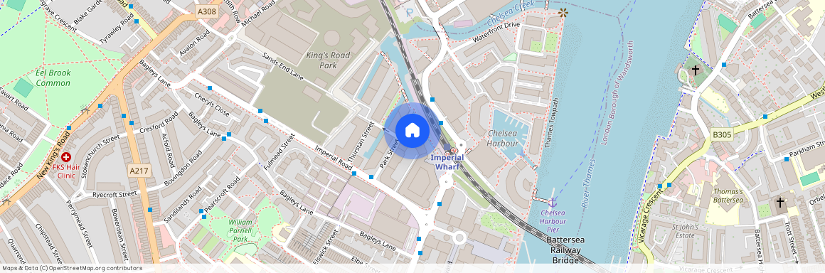 Park Street, Fulham, SW6, London