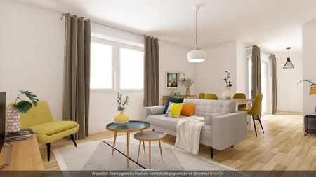 location Appartement T4 DE 80.71m² À CHESSY - Photo 3