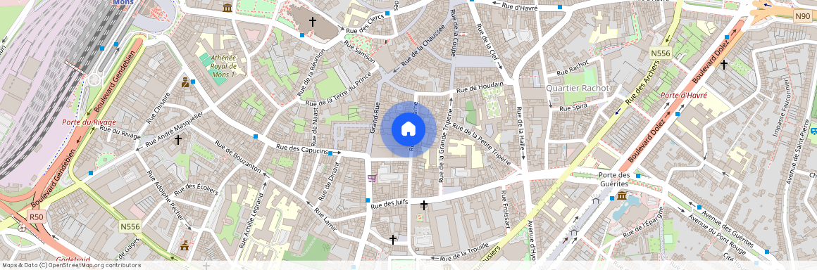 Rue Notre-Dame, 34, 7000, Mons