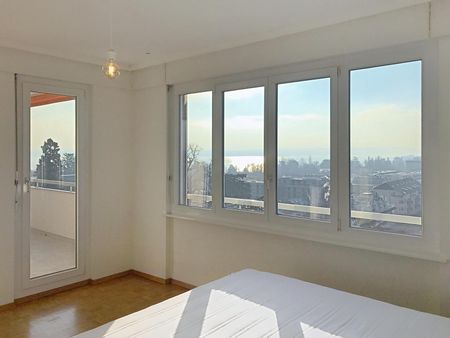 Bel appartement lumineux avec balcon vue sur le lac et le Jura - Photo 4