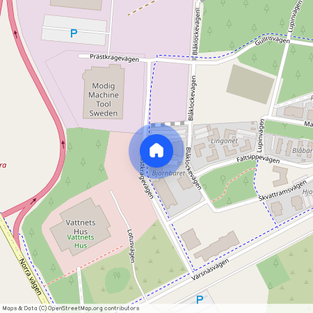 Blåklockevägen, Kalmar