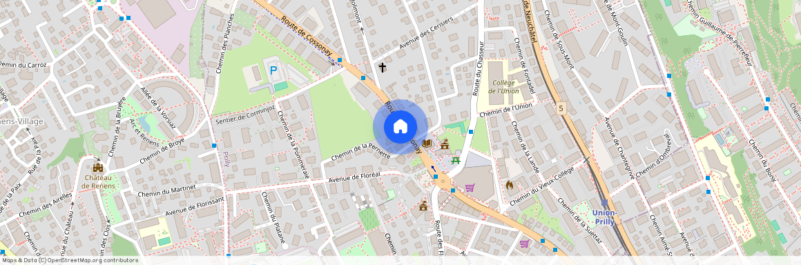 Route de Cossonay 39, 1008 Prilly