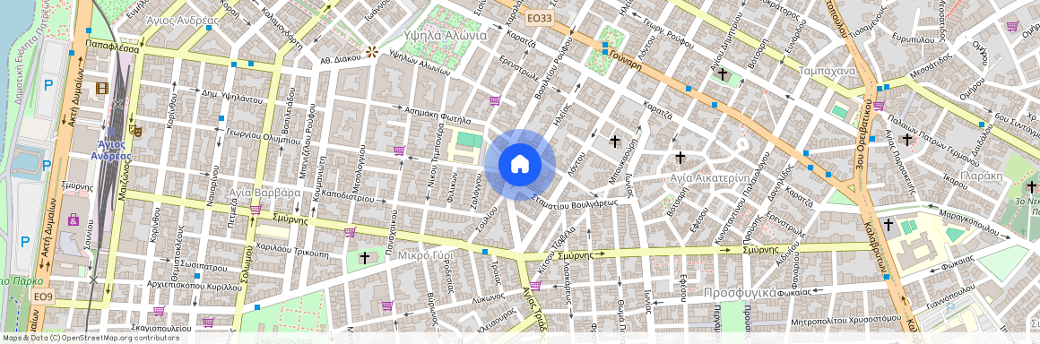 Θεοχαροπούλου 2, Πάτρα 262 24, Ελλάδα (26224)