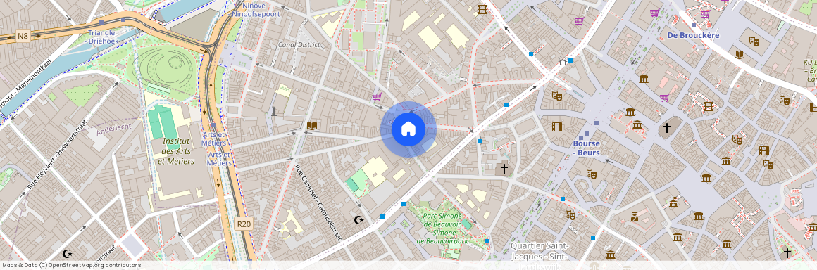 Rue des Six Jetons, 71, 1000, Bruxelles