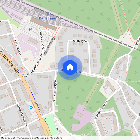 Långakärrvägen, Karlshamn