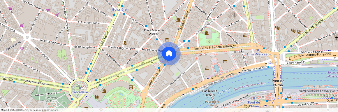 Paris XVIe - Place d'Iéna.