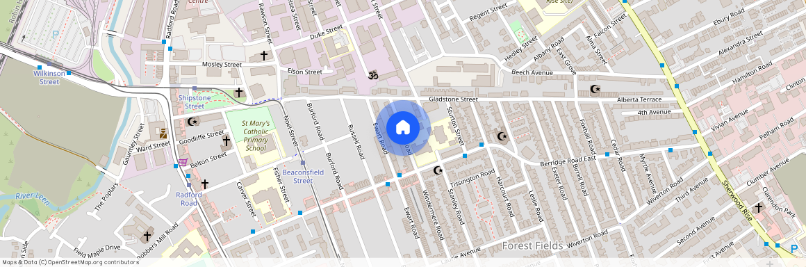 Bradgate Road, Nottingham, NG7