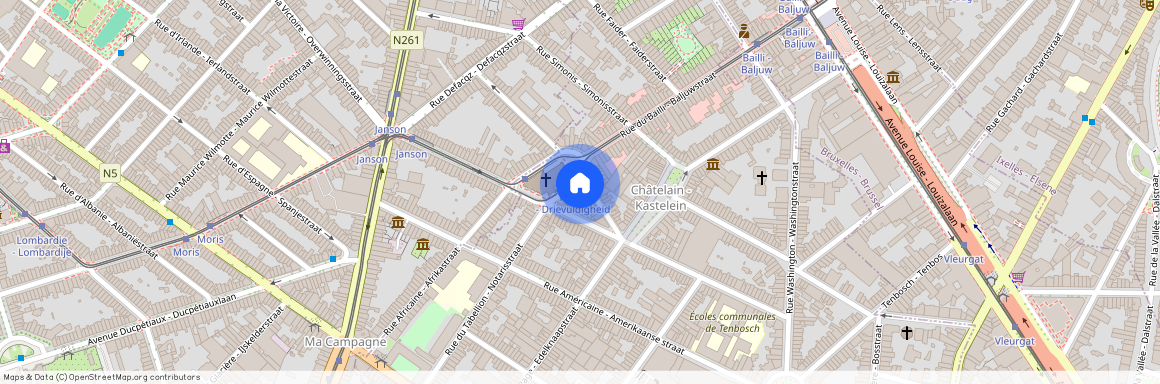 Rue du Tabellion 43 2, 1050 Ixelles