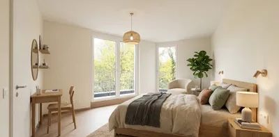 TRAUMHAFTE DACHGESCHOSSMIETWOHNUNG IN OBERSIEVERING - 4 Zimmer - ca. 103 m² GWNFL - ERSTBEZUG - ca. 29 m² Freifläche - Foto 2