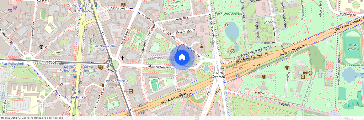 Warszawa, Śródmieście, Warszawa, Śródmieście, Aleja, Wyzwolenia