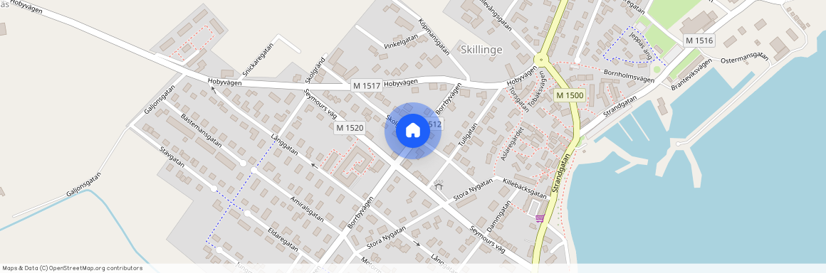 Skolgatan, Skillinge