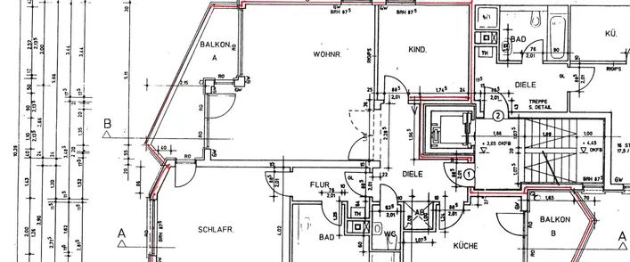 Großzügige 3-Zimmer-Wohnung mit Aufzug und 2 Balkonen in Leverkusen-Schlebusch! - Foto 1
