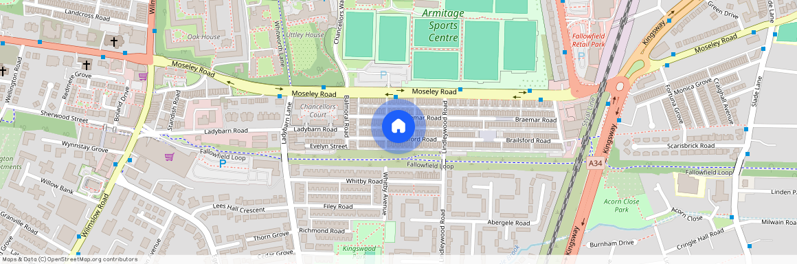 Brailsford Road, Manchester M14