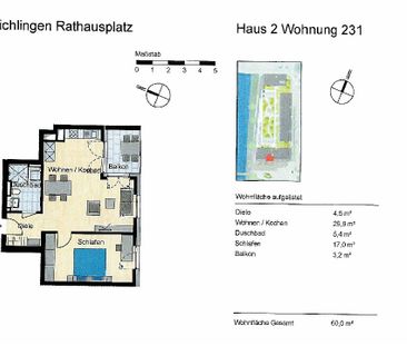Neubau/ Erstbezug: Moderne 2-Zimmer-Wohnung in zentraler Lage von L... - Photo 1
