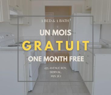 UN MOIS GRATUIT I Spacieux UNE chambre à louer - 1500$/MOIS - Photo 2