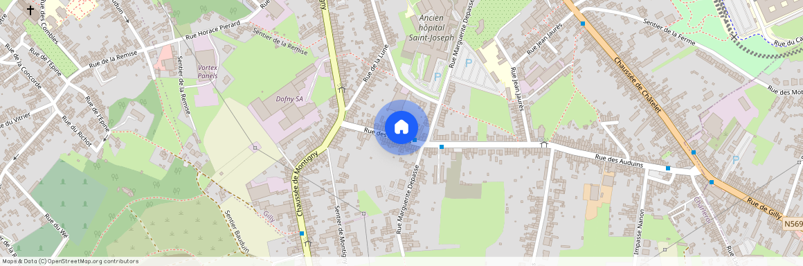 Rue des Auduins, 216, – 6000, Charleroi