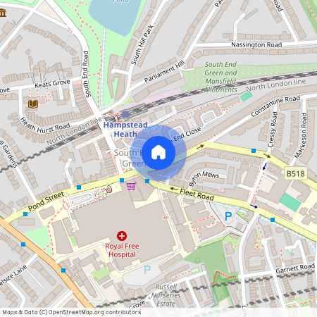 Elm Terrace, Hampstead, NW3