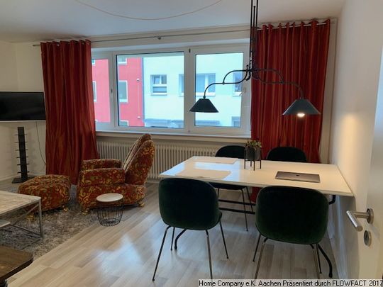 Aachen-Frankenb. Viertel: Geschmackvoll möbl. 2-Zimmerwohnung mit Flair - Photo 1