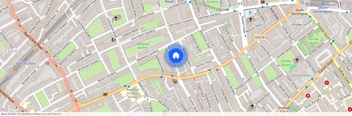 Bina Gardens, South Kensington, SW5