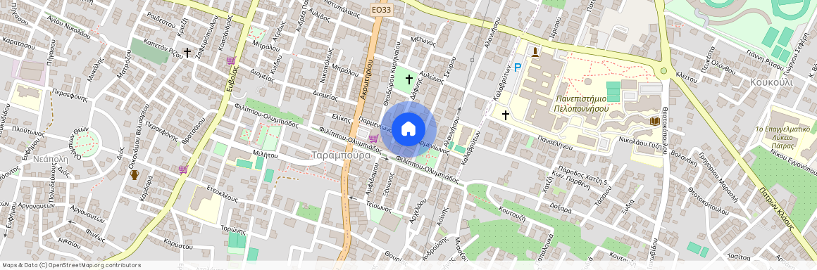 Παρμενίωνος, 17, Πάτρα Ελλάδα, 26334, Ταραμπούρα (Πάτρα)