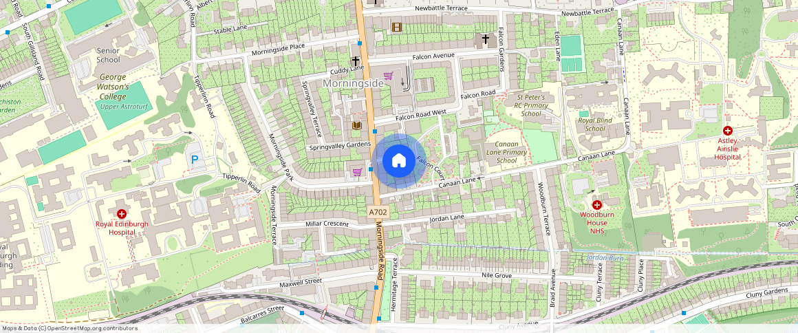 Steel's Place, Edinburgh, EH10