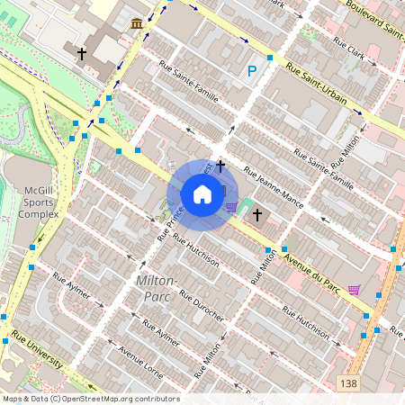 Rue Clark, Milton Parc, Montreal