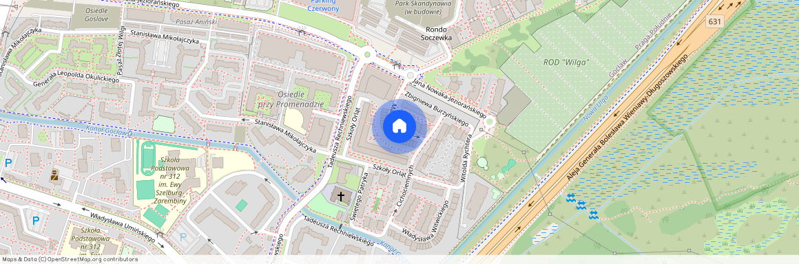 ul. Mariana Pisarka, Gocław, Praga-Południe, Warszawa, mazowieckie