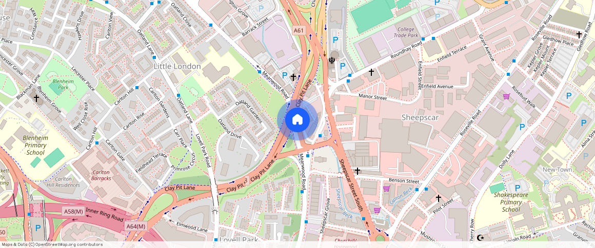 Meanwood Road, Leeds, LS7