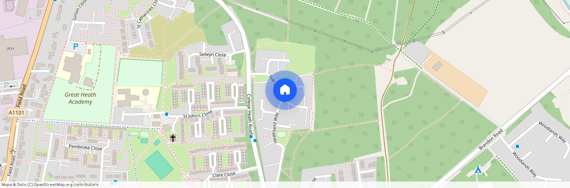 Evergreen Way, Mildenhall