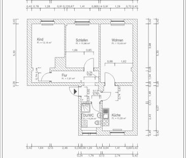 3-Raum-Wohnung in Ebersdorf - Photo 4