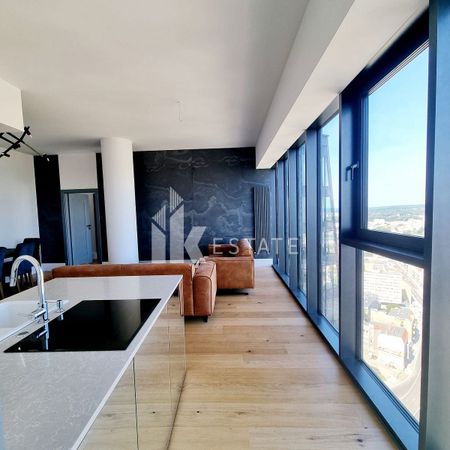 Apartament 81 m2 na wynajem 25 piętro Hanza Tower Szczecin - Zdjęcie 4