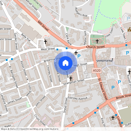 Millward Hall55 Salisbury StreetLeekStaffordshire