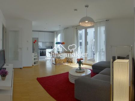 Zentrale möblierte 2-Zimmer-Wohnung mit Balkon zum Innenhof - Photo 4