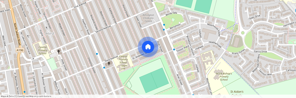 Third Avenue, NE63 9DS