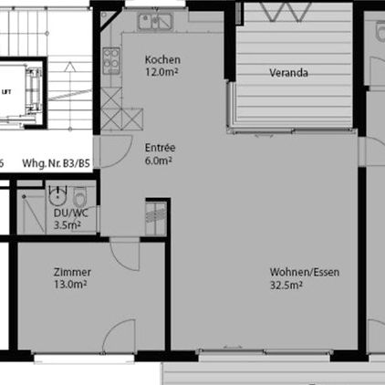 3½ Zimmer-Wohnung in Horgen (ZH), möbliert, auf Zeit - Foto 1