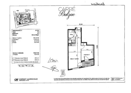 location Appartement T2 DE 42.57m² À LAGNY SUR MARNE - Photo 5
