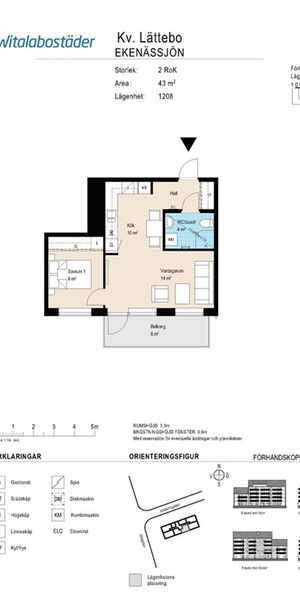 Stationsgatan 2 lgh 1208 - Photo 1