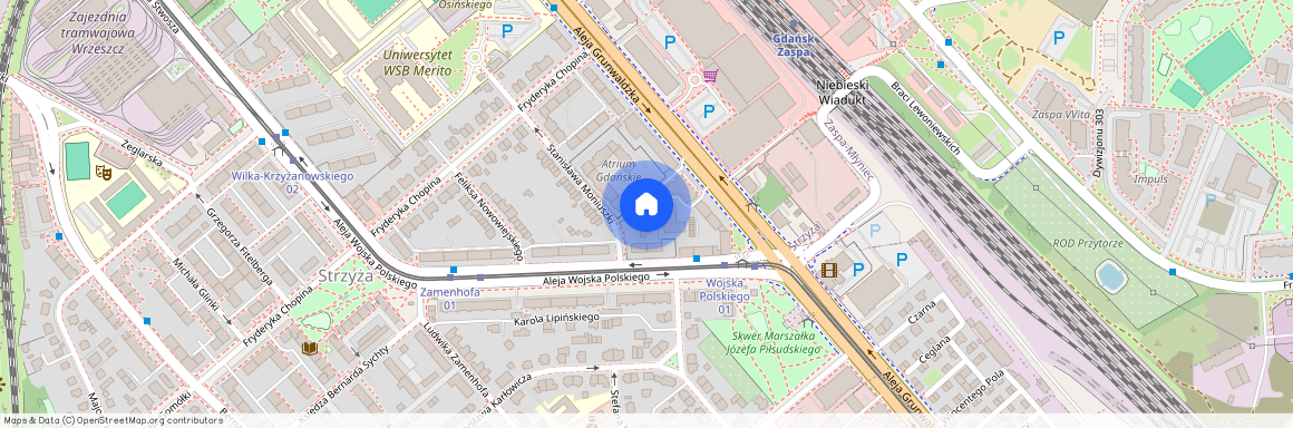 Aleja Grunwaldzka, Strzyża, Gdańsk, pomorskie